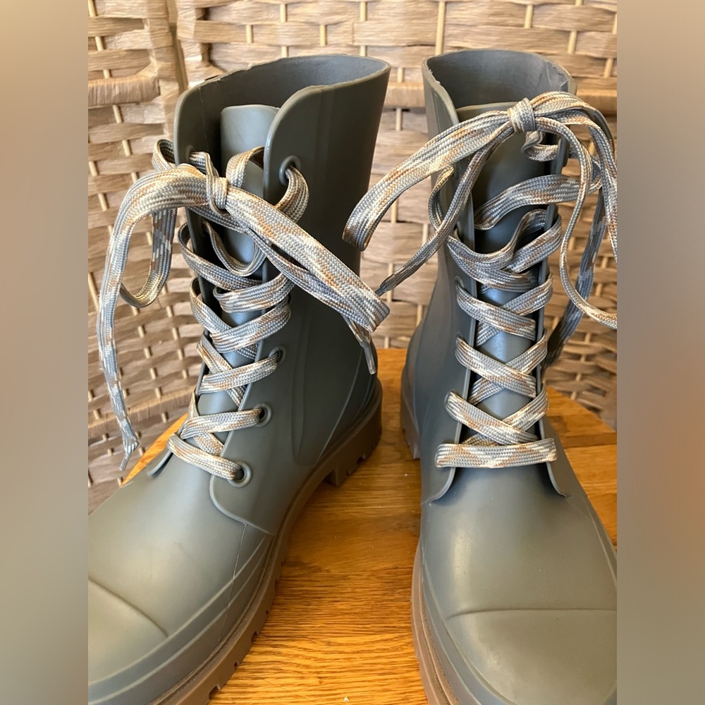 Cougar Madrid Lace-Up Rain Boots - Picture 5 of 7